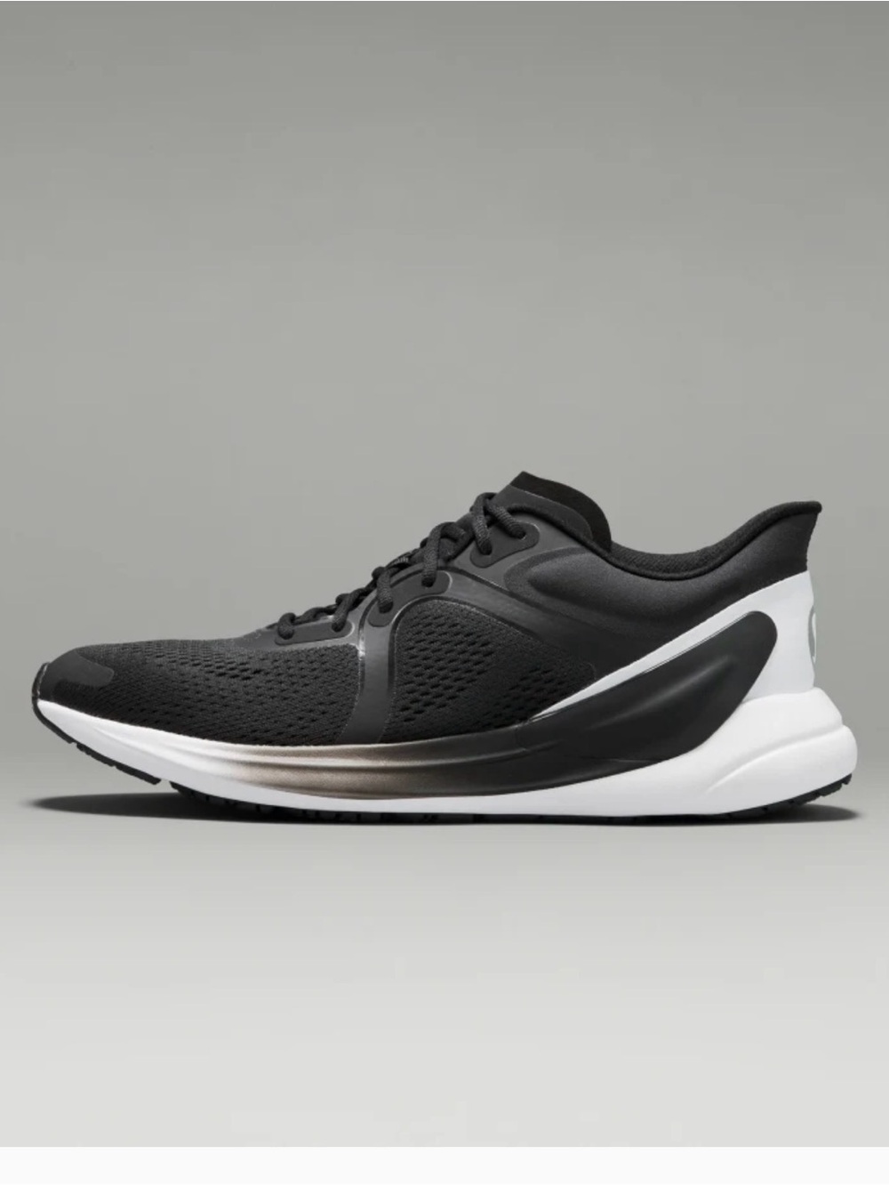 lululemon athletica Women's Black and White Running Shoe New